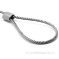 316 cuerda de alambre de acero inoxidable 1x19 6.0 mm